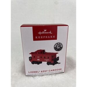 Hallmark Keepsake 2022 Lionel 6357 Caboose Ornament